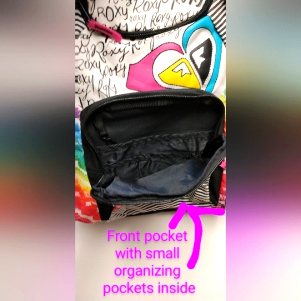 ROXY Multicolor Striped Backpack - Picture 6 of 9
